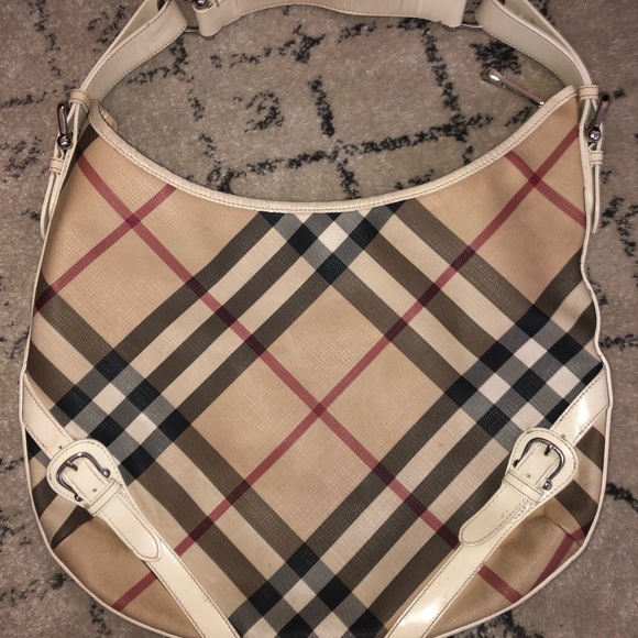 Burberry Supernova Check Larkin Hobo - Large - Picture 1 of 7